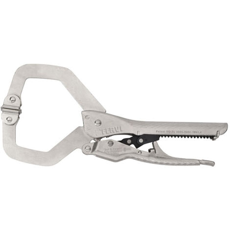 PINZA A MORSETTO AUTOMATICA L 230 mm CON BECCHI A "C" Art. 0373/9 FERVI