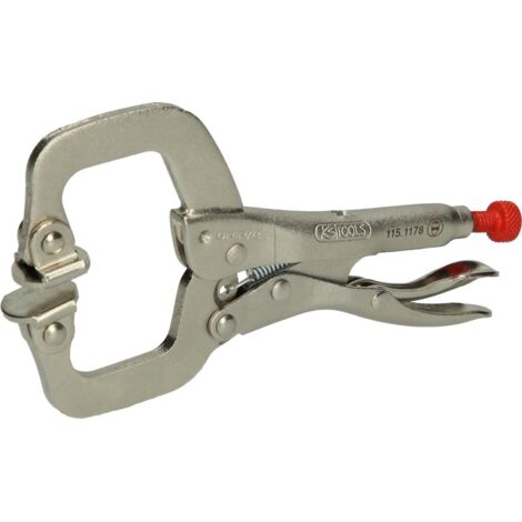 Pinza A Morsetto Per Saldature Ganasce Snodate 0-25mm