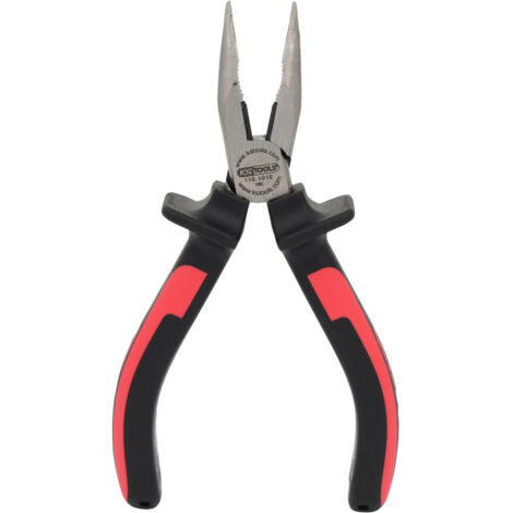 Pinza a punte mezzotonde ERGOTORQUE, piegate, 165mm