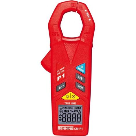 Pinza amperimétrica compacta y ligera Benning CM P1