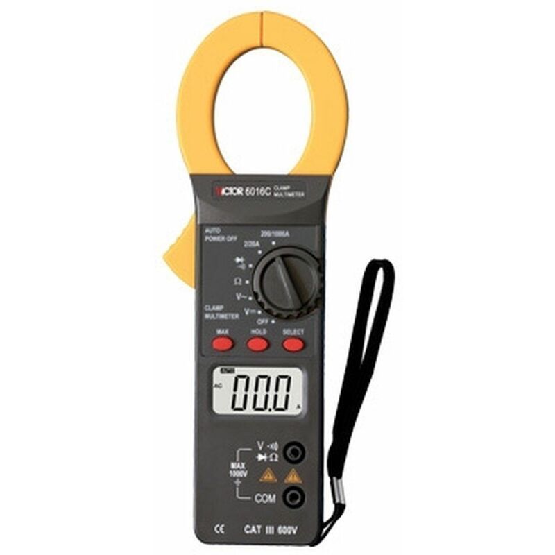 

Pinza amperimetrica digital auto rango VC6016C con multimetro - Victor