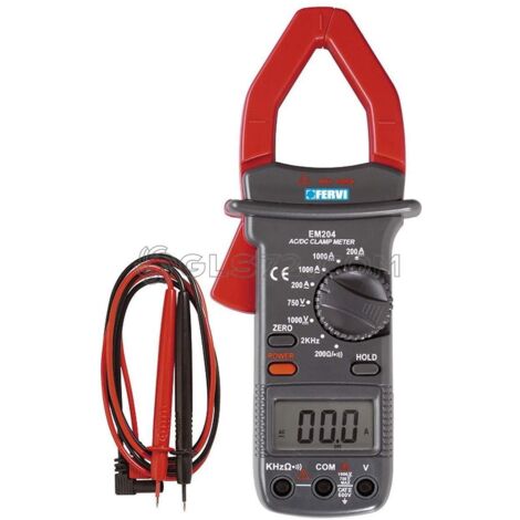 Pinza amperimétrica digital FERVI P075