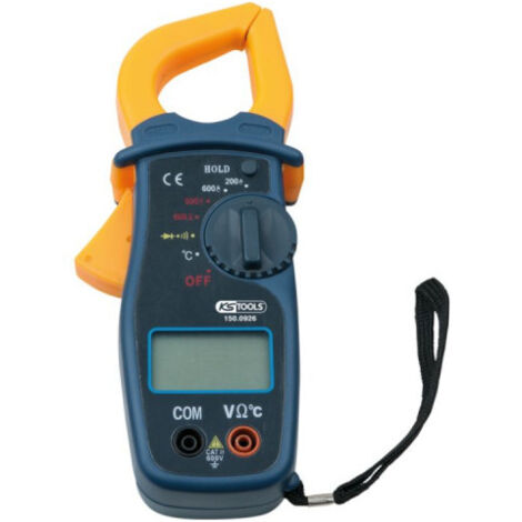 Pinza amperimétrica digital KS TOOLS - 600 V - 150.0926