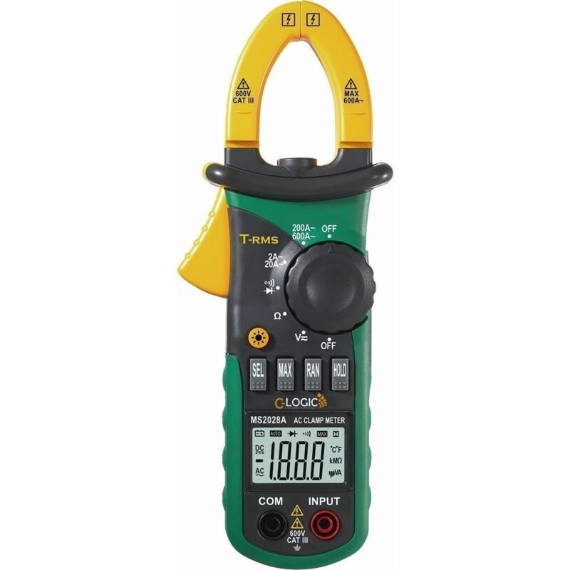 

Pinza Amperimetrica Digonal Avanzada Prof. Trms 50022