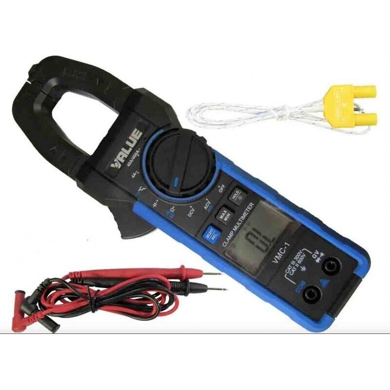 

Pinza AmperiMetrica Digital VMC-1 Con Proteccion