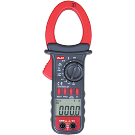 PINZA AMPEROMETRICA CON TESTER DIGITALE PER CORRENTI CONTINUE E ALTERNATE 1800164
