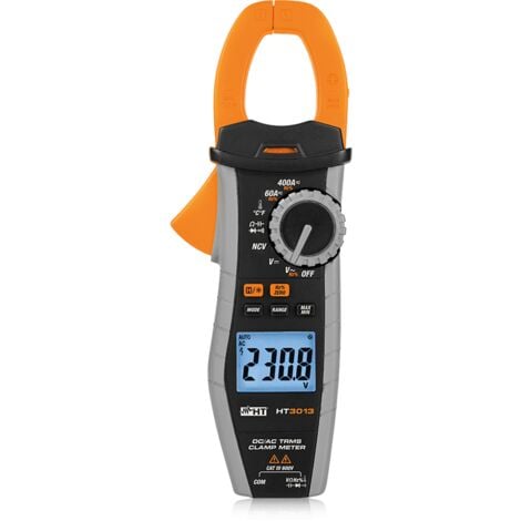 BONNEVIE Pinza amperometrica TRMS AC/DC 400A HT3013 HT HP03013E