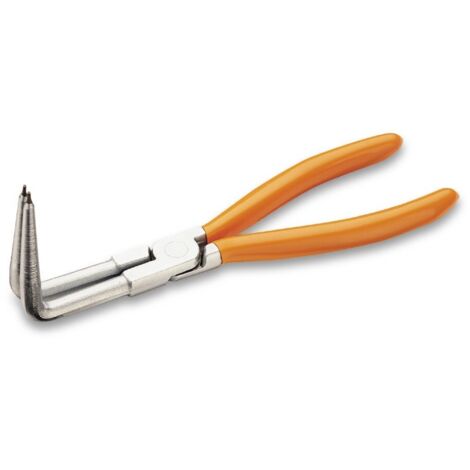 Pinza anelli elastici  becchi piegati lunghi beta 1034l - 40/100