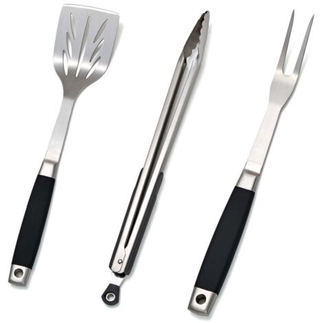 Pinza Barbecue in Acciaio Inox per Griglia Griglie Hamburger Pinze 45 cm