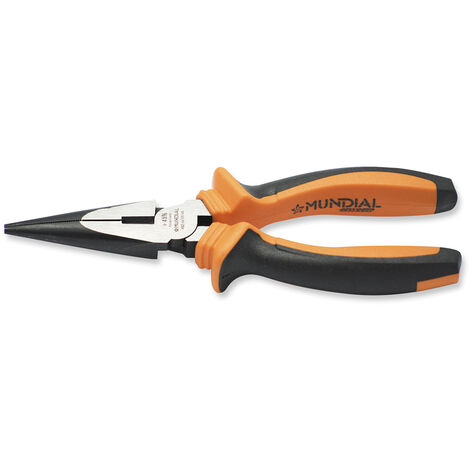PINZA BECCHI MEZZOTONDI CON TAGLIENTE A LEVA ACCIAIO Cr-V 200mm MUNDIAL