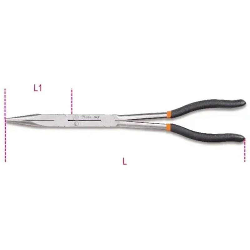 Beta - 1009l/d pince droite demi-ronde - 342