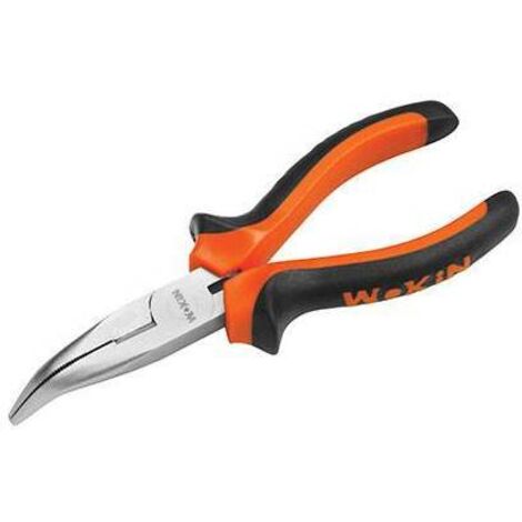 PINZA BECCHI MEZZOTONDI PIEGATI 1003 WOKIN - MM 160 100306 - 3 pezzi