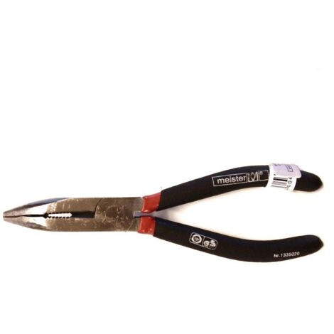 Pinza becchi semitondi dritti 200 mm.