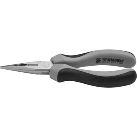 PINZA BECCO LUNGO MAURER PLUS 150MM CV - CF. SU PLACCHETTA
