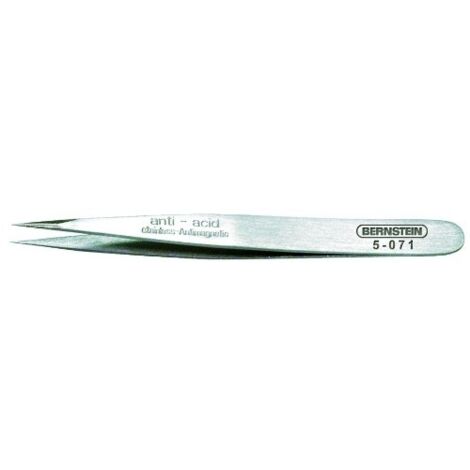PINZA BERNSTEIN WERKZEUG SMD PUNTA DRITTA E FINE, 85 MM, 5-071