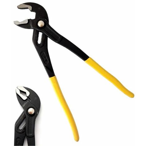 Pinza chiave a pappagallo regolabile 185mm cromo vanadio manico antiscivolo