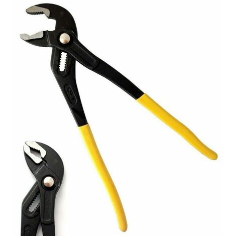 Pinza chiave a pappagallo regolabile 240mm cromo vanadio manico antiscivolo