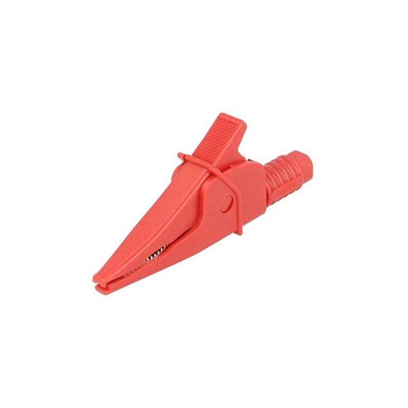 

Pinza Cocodrilo Aislada 20A 1KV Color ROJO