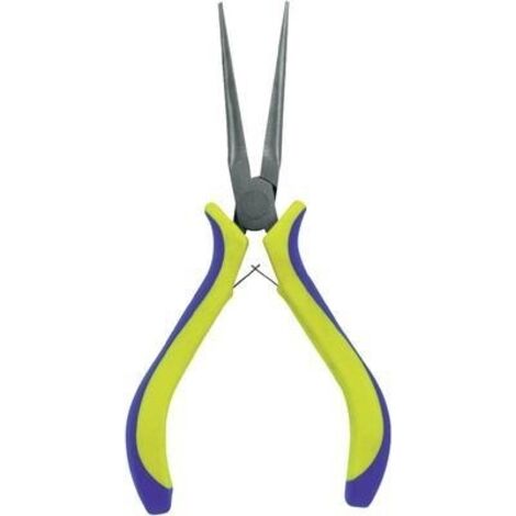 Pinza con becchi mezzotondi Dritti Elettronica e meccanica di precisione 150 mm Donau Elektronik 3536