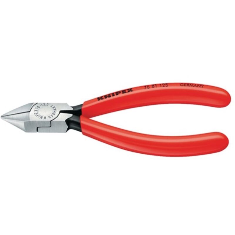 

Knipex - Alicate De Corte Diagonal Long. 125 Mm Forma 8 Faceta S, Pe