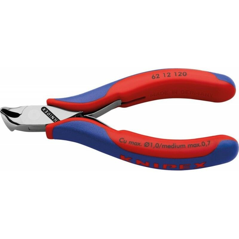 

Knipex - Pinza cortante oblicuo para el electrónico con tubos bi-materia 120 mm