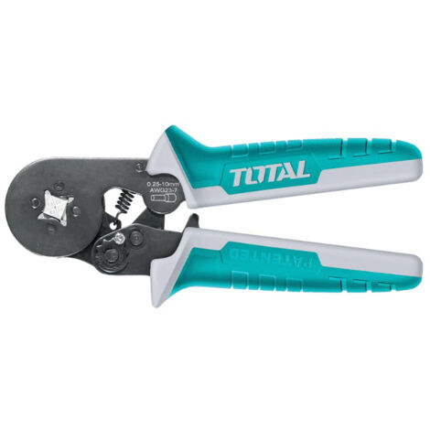 PINZA CRIMPATRICE A CRICCHETTO PER CAPICORDA A TUBETTO 160mm REGOLABILE TOTAL