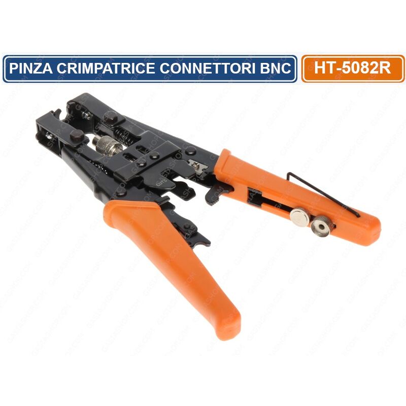 Image of Pinza Crimpatrice Per Connettori Bnc A Compressione