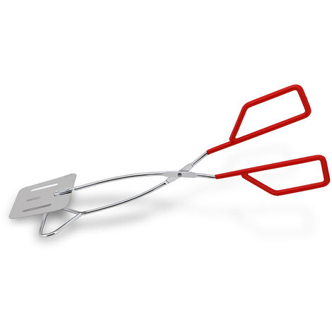 Pinza cromada con mango de PVC