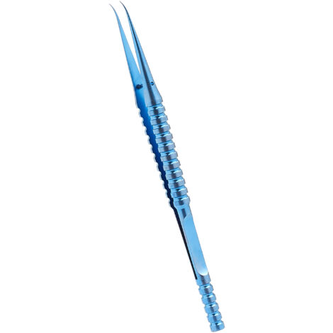 Pinza curva de precisión de titanio Techrebal 12A