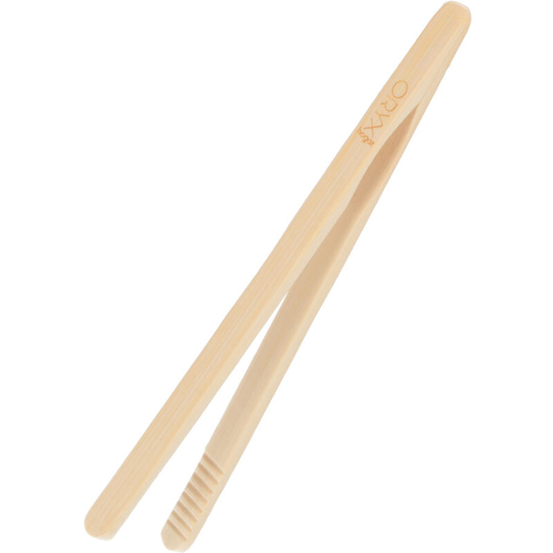 Pinza da cucina in bambù 20 cm