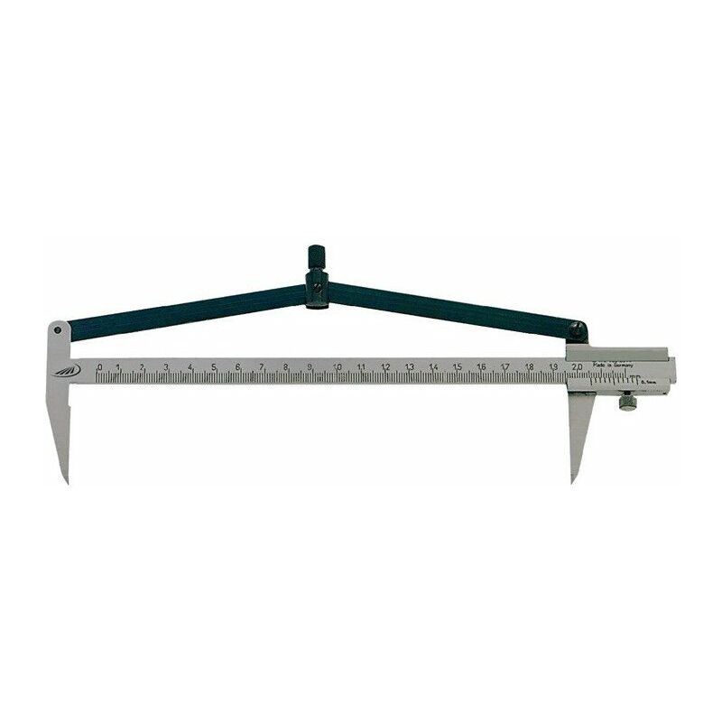 

Pinza de compás 150mm pico-L.40mm H.PREISSER