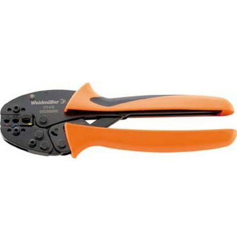 Pinza de engatillar los bornes de cables y conectors de fichas CTI 6 G, sección del conductor : 0,5-6 mm²