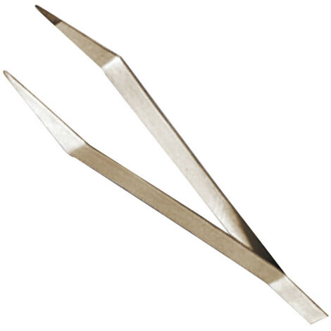 Pinza de precision boca curva 200mm ti ALYCO