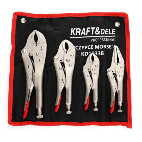 Pinza di bloccaggio Morse 4 pezzi KD10338