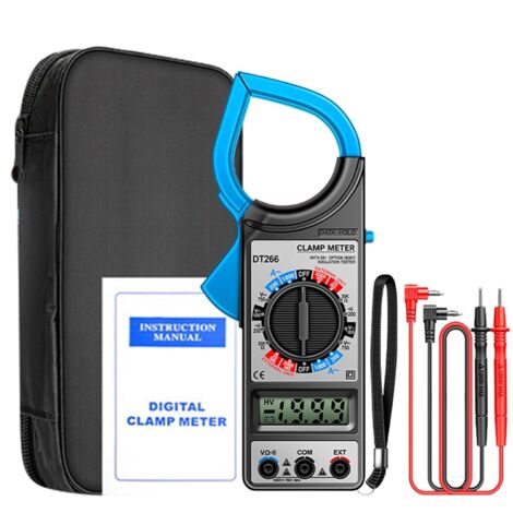 Pinza digitale, tester di tensione - Strumenti per elettricisti con display LCD e rilevatore di tensione
