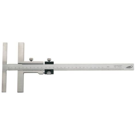 Pinza Disegnare, Campo Di Misura: 160 Mm, Bloccaggio A Vite Modello Lung. Dell'Appoggio 135 Millimetri, Vernier: 0,05 Millimetri
