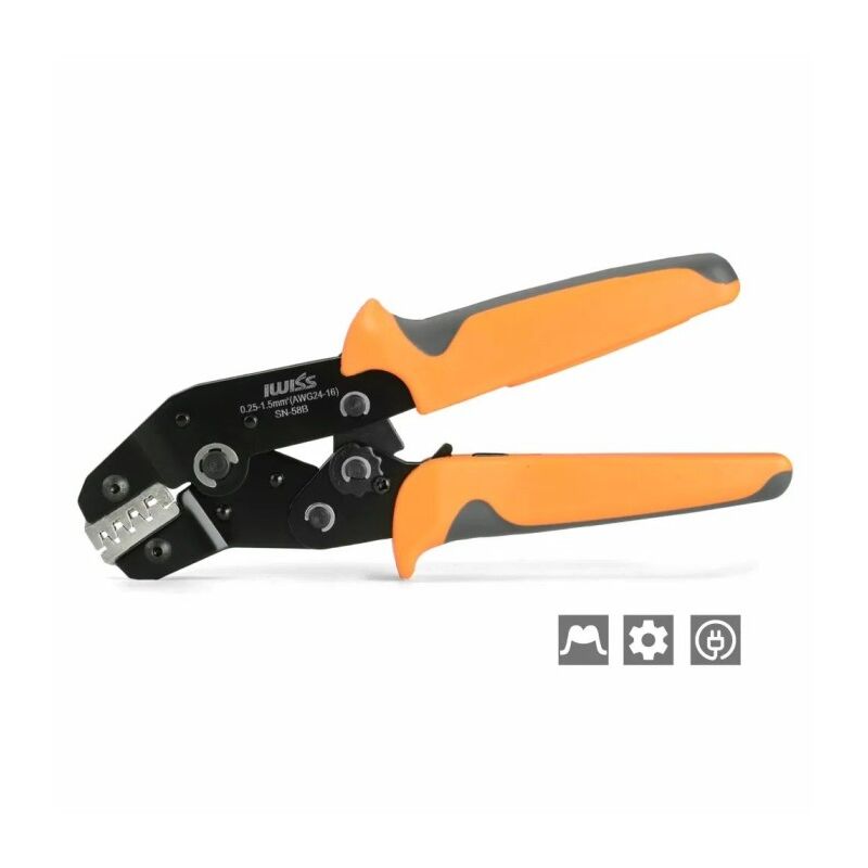 

Pinza Dupont de cilindro abierto sin aislamiento AWG24-16 0,25-1,5 mmq