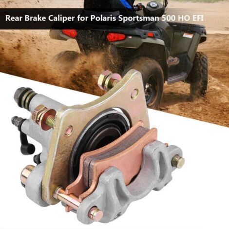 Pinza freno posteriore per Polaris Sportsman 400 450 500 600 700 HO EFI con pastiglie freno
