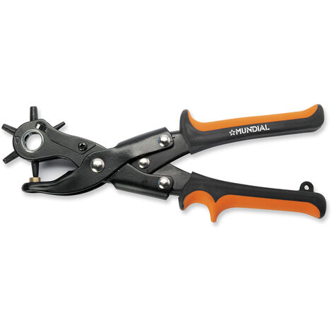 PINZA FUSTELLATRICE DOPPIA LEVA PER OCCHIELLI FORI FUSTELLA FORATRICE MUNDIAL