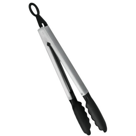 Pinza grill de acero inoxidable y nailon