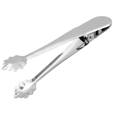 PINZA HIELO INOX - 18 CM