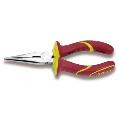 Pinza isolata 1000v becchi mezzotondi lunghissimi diritti beta 1166mq - 160
