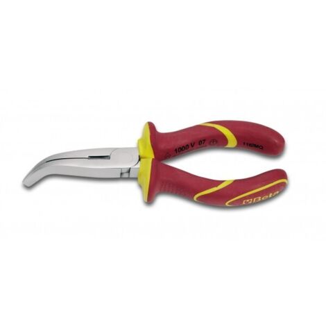 Pinza isolata 1000v becchi piatti lunghissimi piegati beta 1164mq - 160