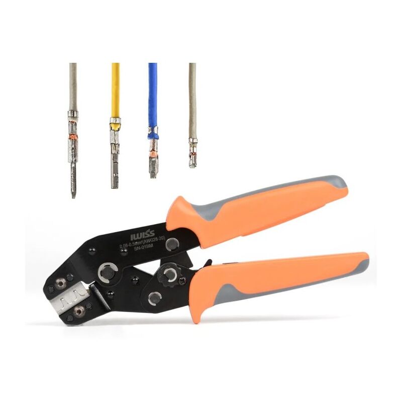 

Pinza manual Serie SN rango 0,08-0,5 mmq (28-20 AWG)