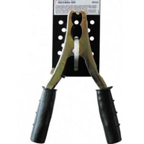 Pinza masa, 60A, negro  Telwin 804119