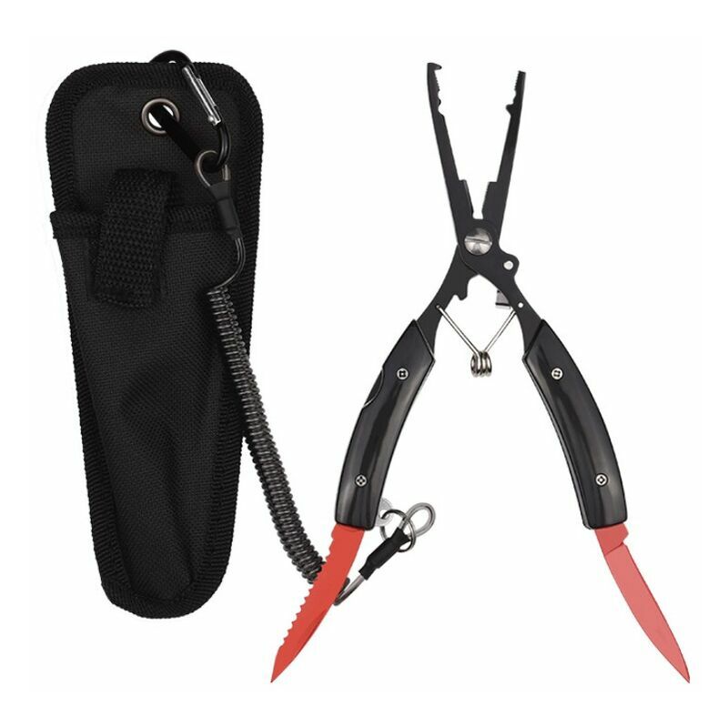 Pinza multifunzionale per la pesca con esche