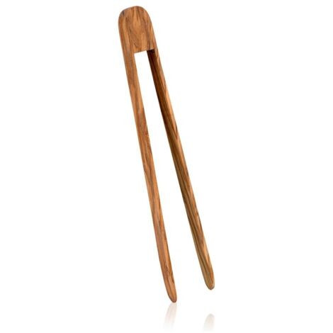 PINZA MULTIUSO DE MADERA DE OLIVO. LARGO: 30cm METALTEX
