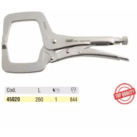 PINZA OMMA A SCATTO CON GANASCE A COLLO DI CIGNO