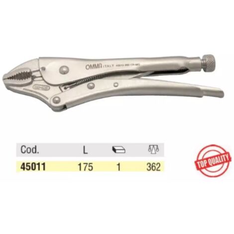 PINZA OMMA A SCATTO REGOLABILE MM.175