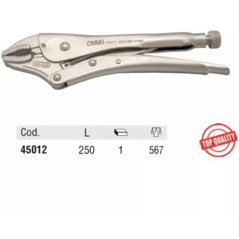PINZA OMMA A SCATTO REGOLABILE MM.250